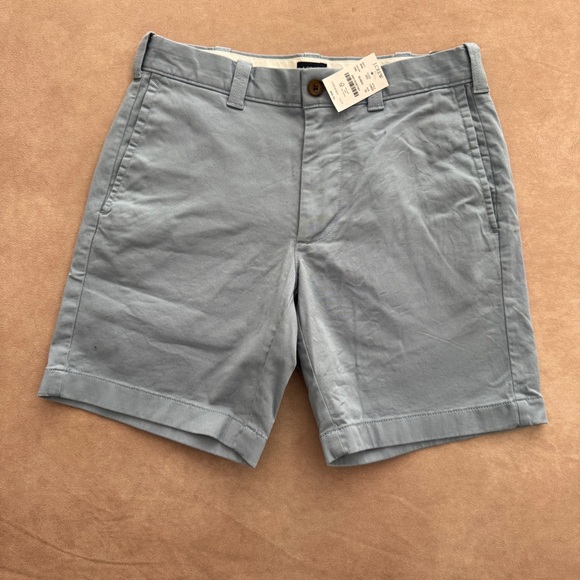 J. Crew Factory 7" flex chino short • size 28 • NWT • L0923 • Danube Blue - Picture 5 of 13